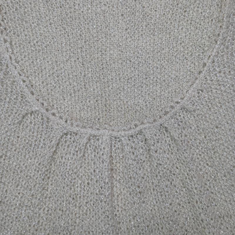 Техника вязания крючком, отделочная планка горловины.