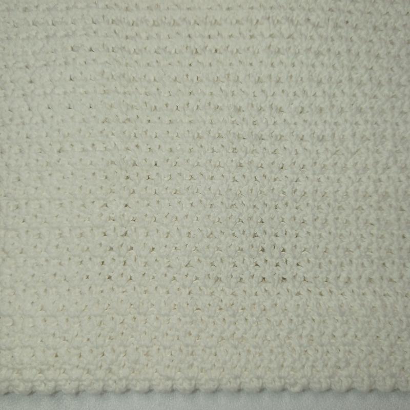 Техника вязания крючком, низ полотна.