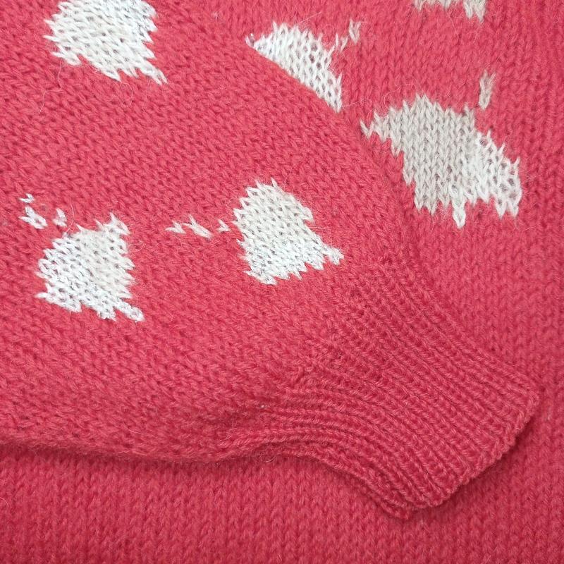 Техника вязания на спицах, манжет-резинка рукава.