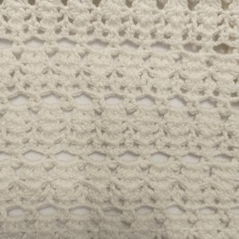 Техника вязания крючком, узор лилии.