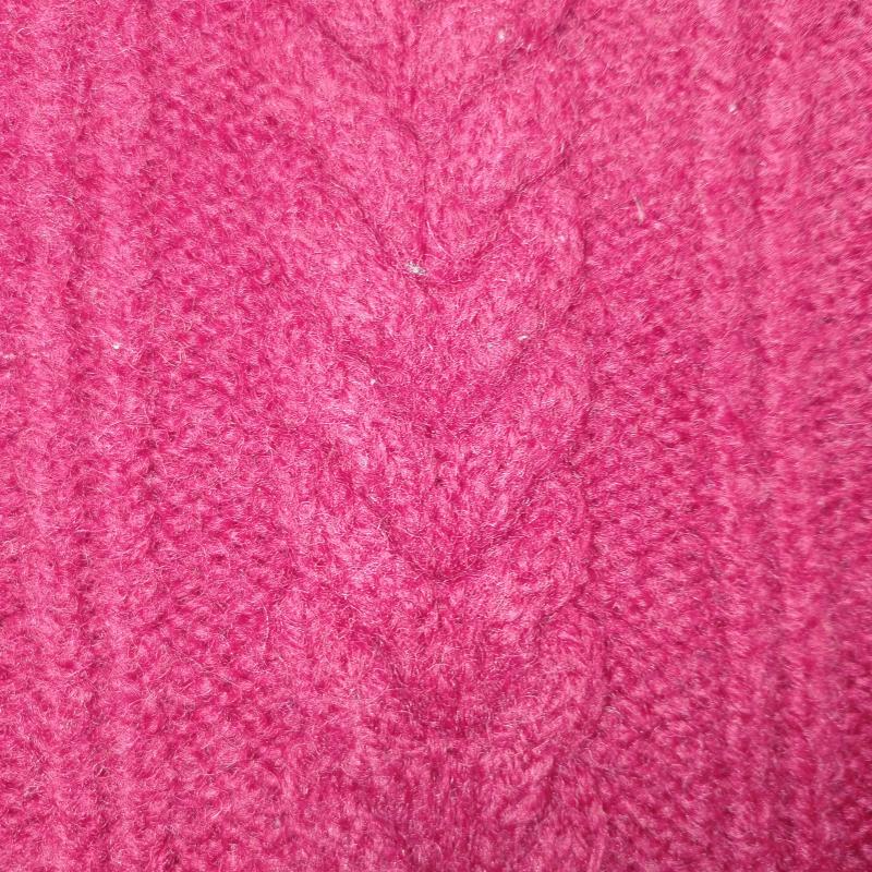 Техника вязания на спицах, узор косы.