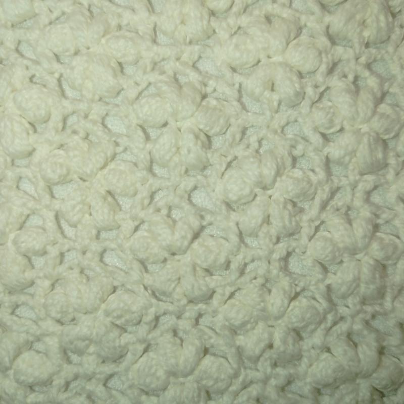 Техника вязания крючком, узор полевые цветы.