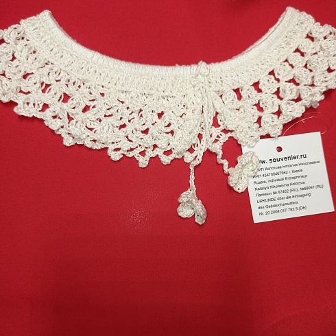 Свадебные аксессуары для невесты: подвязка «Нежность» в подарочной упаковке. Вес: 70 г, длина – 60 мм. Материал/ Инструмент: хлопчатобумажные нити, крючок. Ручная работа с использованием техники вязания крючком. Цвет: белый